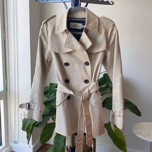 Coach Short Trench Coat